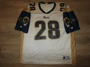 Los Angeles Rams LA Marshall Faulk Football NFL Nike Jersey XL Vintage - Picture 1 of 6