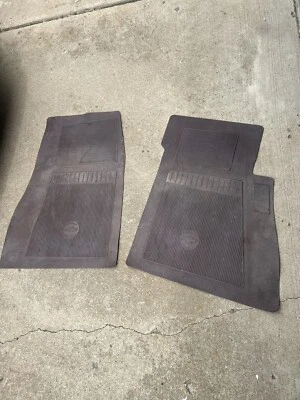 1967 Chevrolet Impala Royal Plum Front Floor Mats USED Caprice (E) - Image 1 of 4