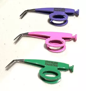 3pcs Embroidery Scissors Stitch Sewing Thread Snips Cutter Trimmer Fabric Shears - Picture 1 of 1