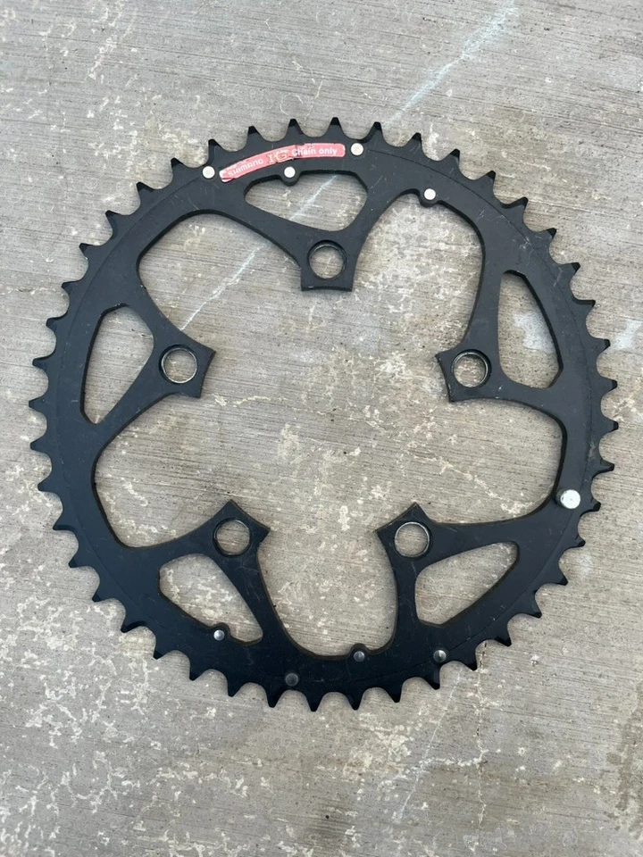 Plato de aleación Shimano Deore XT SG NUEVO DE STOCK | 94 BCD / 44T / Hecho en Japón Foto 1 de 4