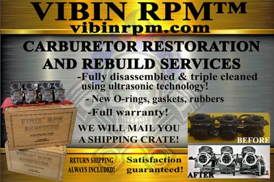 Kawasaki SXI 750 1995 Jet Ski Triple Carburetor Clean & Rebuild Restore Service - Image 1 of 4