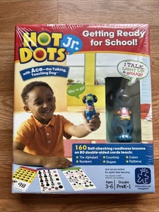 Learning Resources 6106 Hot Dots Jr. Getting Ready For School Set - NEW - Picture 1 of 2