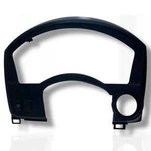 2004-07 NISSAN TITAN ARMADA SPEEDOMETER CLUSTER GAUGE DASH BEZEL TRIM OEM BLACK - Picture 1 of 8