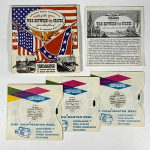 View Master B790, War Between The States, Civil War Photos, Sawyer's, 3 Reel Set - Picture 1 of 11