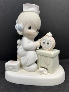 Figurina Infermiera Momenti Preziosi 1990 Il Tempo Guarisce Con Scatola - Foto 1 di 12