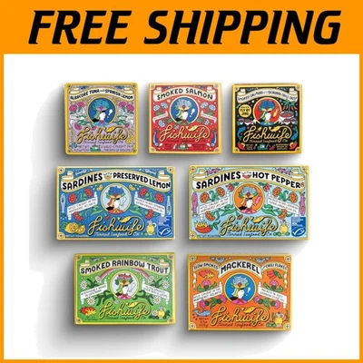 Selección de mariscos enlatados | Sin gluten, alto en proteínas Foto 1 de 4