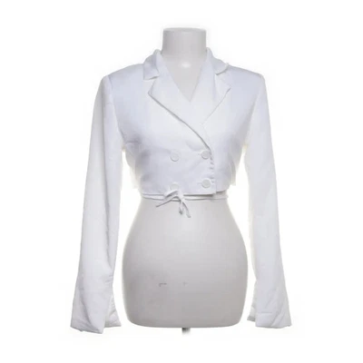 Divided by H&M, Bolero, Größe: 38, Weiß, Polyester/Viskose, Einfarbig #ElR - Bild 1 von 4