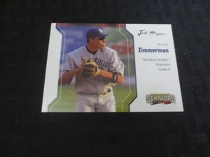 2006 Just Minors Ryan Zimmerman Harrisburg Senators 1/1 Glossy Rookie - Picture 1 of 2