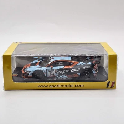 Spark Audi R8 LMS GT3 #30 ROFGO WRT 24Hrs Spa 2022 Silver Winner 1/43 Scale - Image 1 of 4