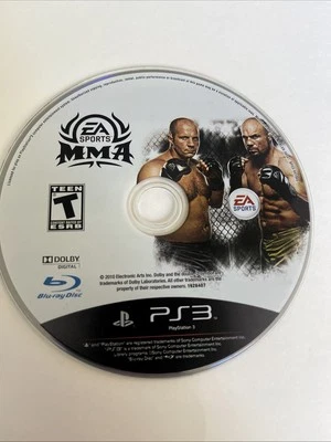 EA Sports MMA (Sony PlayStation 3, 2010) Disc Only. Tested. Ships Fast! - Image 1 of 2