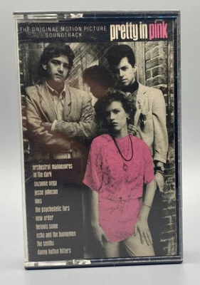 Pretty in Pink Original Movie Soundtrack Cassette Tape 1986 New Wave Alt Rock - Image 1 of 4