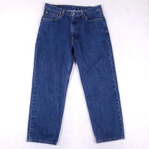 Levi’s 550 Relaxed Fit Jeans Men’s W36 L29 Blue Denim Straight Leg 100% Cotton - Picture 1 of 11
