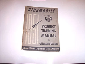 OLDSMOBILE Product Training Manual "1951" - Picture 1 of 2