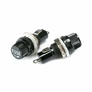 5pcs 5mm x 20mm Fuse Holder Socket Fuseholder 10A / 250V AC For 5mm x 20mm Fuse - Picture 1 of 4
