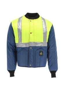 RefrigiWear Giacca Uomo HiVis Cooler Wear - Alta Visibilità, Isolata, - Foto 1 di 6