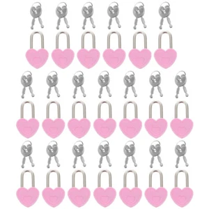20 Sets Of Lock Diary Book Backpack Journal Diary Lock Small Locks With Keys - Picture 1 of 12