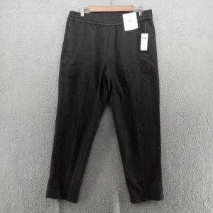 Abercrombie & Fitch Pants Mens Large Charcoal Gray Loose Fit Drawstring - Picture 1 of 9