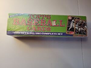 1987 Topps Baseball Factory Sealed Complete Set 792 Cards,Bonds,Bo Jackson,(G7)