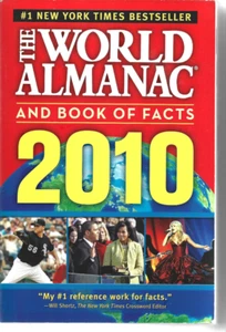 The World Almanac & Book of Facts 2010 Paperback - Picture 1 of 1