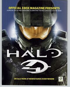 Halo 4 Xbox 360 Video Game Art 2012 Vintage Print Ad Poster 