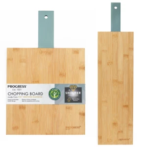 Progress Chopping Board Strong & Durable Bamboo Cutting Serving Boards - Picture 1 of 8