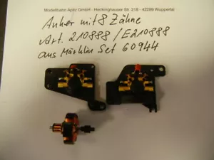 Märklin da 60944 ancoraggio a 5 poli a 8 denti 210888/E210888 + 2 scudi motore - Foto 1 di 2