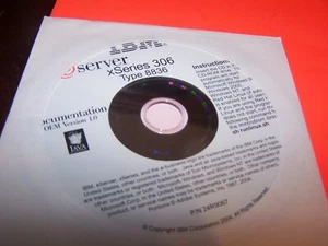 IBM Server xSeries 306 Type 8836 Documentation CD V 1.0 - Picture 1 of 1