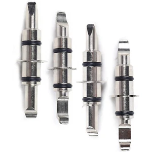 4 Pcs Wheel V3D Alignment System Clamp Reversible Rim Claw Kit 14.35MM Iron USA - Foto 1 di 10