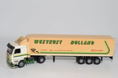 Camión B19 1:50 TEKNO SCANIA 143M 143 M CON REMOLQUE WESTKUST HOLLAND BUEN ES... - Imagen 1 de 4