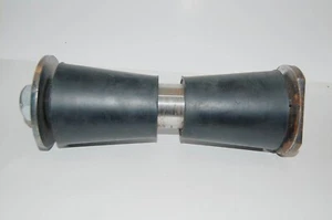 Boat Trailer Rubber Keel Roller 9"W x 3.5"OD x 2"Dia Metal Shaft Lined Rubber - Bild 1 von 12