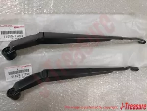 TOYOTA LAND CRUISER FZJ80 HDJ80 HZJ80 RHD Genuine Front Wiper Arm RH LH Set OEM - Picture 1 of 14