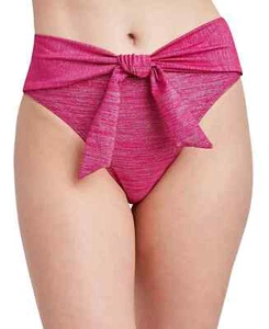 BCBGeneration Stardust Wrap High-Waist Bikini Bottoms $68 Size L # U11 312 NEW - Picture 1 of 3