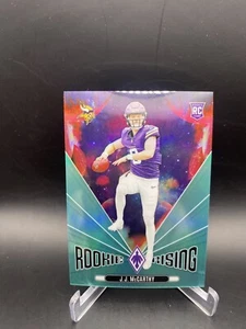 2024 Phoenix JJ McCarthy Rookie Rising Teal /40 Minnesota Vikings 🔥 - Foto 1 di 3
