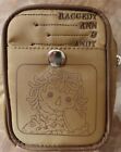 NEW Raggedy Ann Brown Pouch  Coin or Make-up tote Japan