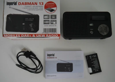 mobiles DAB+ und UKW Radio  "Imperial DABMAN 13" - Bild 1 von 4
