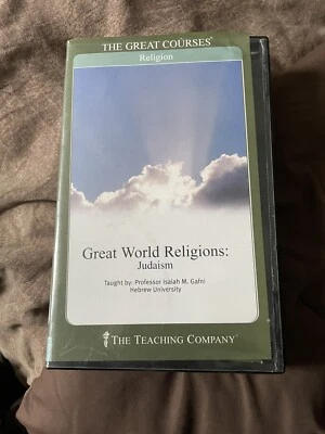 GREAT COURSES Religion Judaism Set of 6 CD's w/ Guidebook  12 Lectures 30 Min Ea - Image 1 of 2