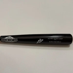 JUAN SOTO SIGNED/AUTOGRAPHED OLD HICKORY GAME MODEL BLACK BAT - YANKEES - BAS - Bild 1 von 7