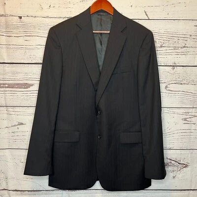 Brooks Brothers 1818 Madison Pinstripe Dual Vent Italian Wool Blazer  SZ 41L W35 - Image 1 of 4