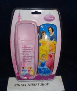 Disney Princess Pink Trim Line Phone Desk or Wall Brand New Factory Sealed - Picture 1 of 2