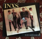 INXS  On ATCO Records  rare original promotional poster  MICHAEL HUTCHENCE