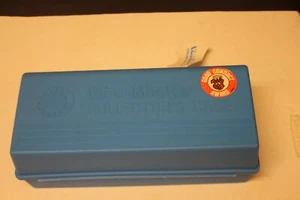 Vintage 80's Blue View-Master Collector's Case with period stickers - Picture 1 of 3