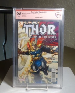 THOR GOD OF THUNDER #13 CBCS 9.8 NM/MT SIGNED Walt Simonson 1:50 Variant Cover - Picture 1 of 5