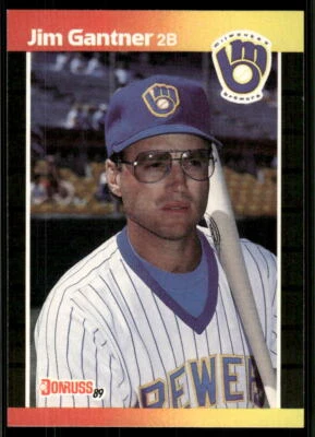 1989 Donruss #264a Jim Gantner - Image 1 of 2
