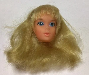Cabezal de repuesto Mattel Sweet Sixteen Barbie solo cabello rubio ojos azules de colección - Imagen 1 de 13