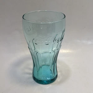 Vintage-grünes Coca-Cola Glas klassisches Design Schriftzug Logo 17,2 oz - Bild 1 von 1
