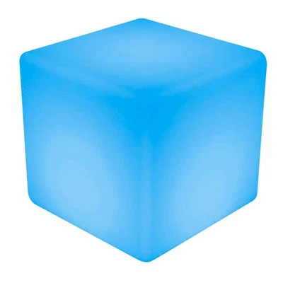 Cubo de Luz Decorativa LED Recargable 12 Pulgadas | Impermeable, Regulable, Ajustable... Foto 1 de 4