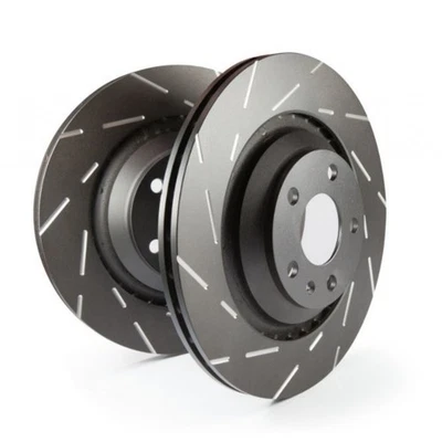 Rotores de freno delanteros EBC para Smart Fortwo 2008-2015 ranurados deportivos - 1,0 L Foto 1 de 3