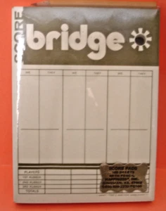 Happiness Bridge Score Pads 100 Sheets New 4"x5" sheets - Picture 1 of 2
