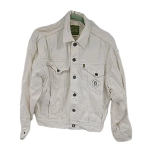 Chaqueta vaquera vintage Y2K Esprit De Corp. Group blanca mediana - Imagen 1 de 12