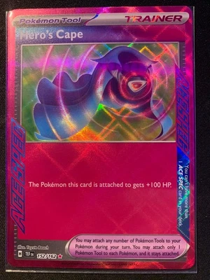 Hero's Cape 152/162 - Temporal Forces - Ace Spec - Near Mint - Image 1 of 2